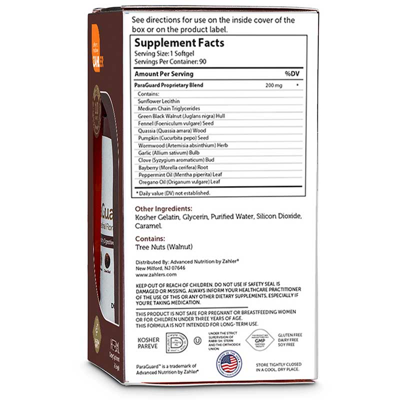 ParaGuard Intestinal Flora Support, by Zahler, image #4