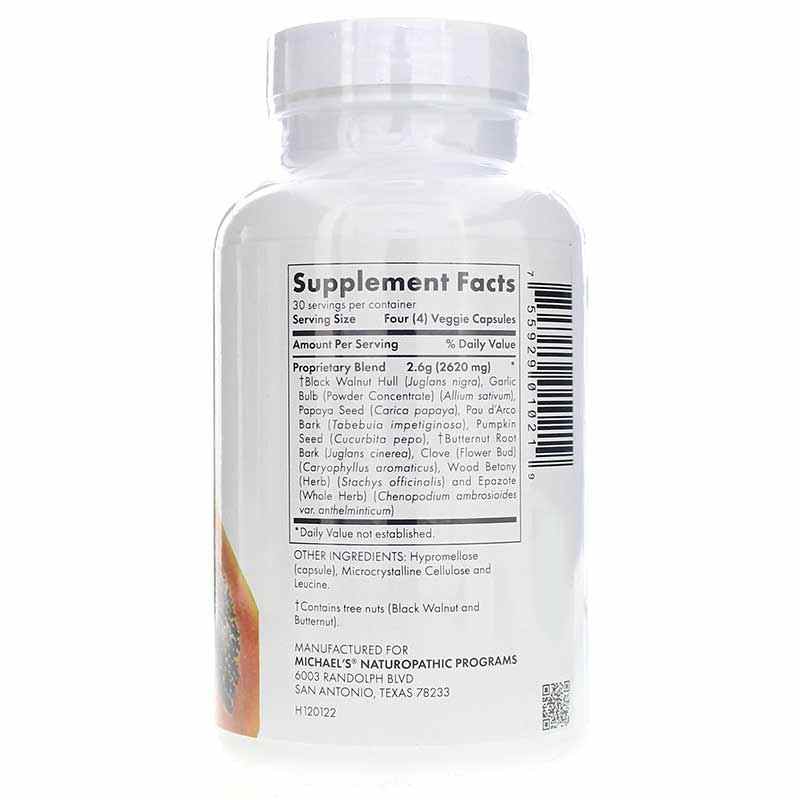 Paraherbs, 120 Vegan Capsules, by Michael's Health, image #2