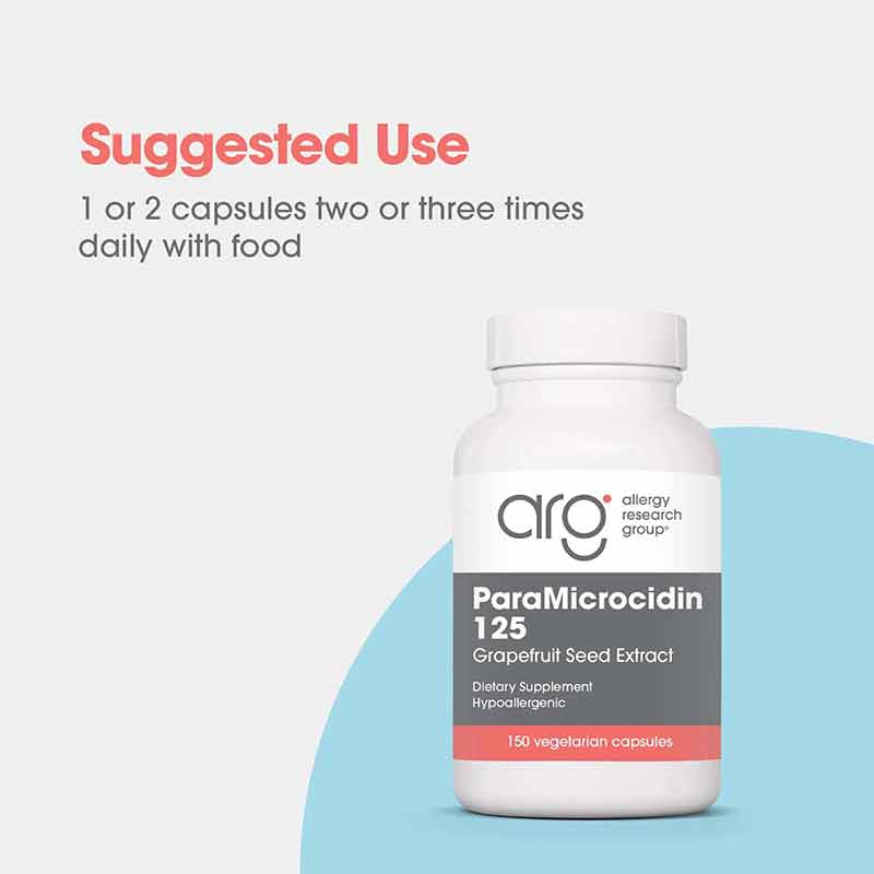 ParaMicrocidin 125, by Allergy Research Group, image #3