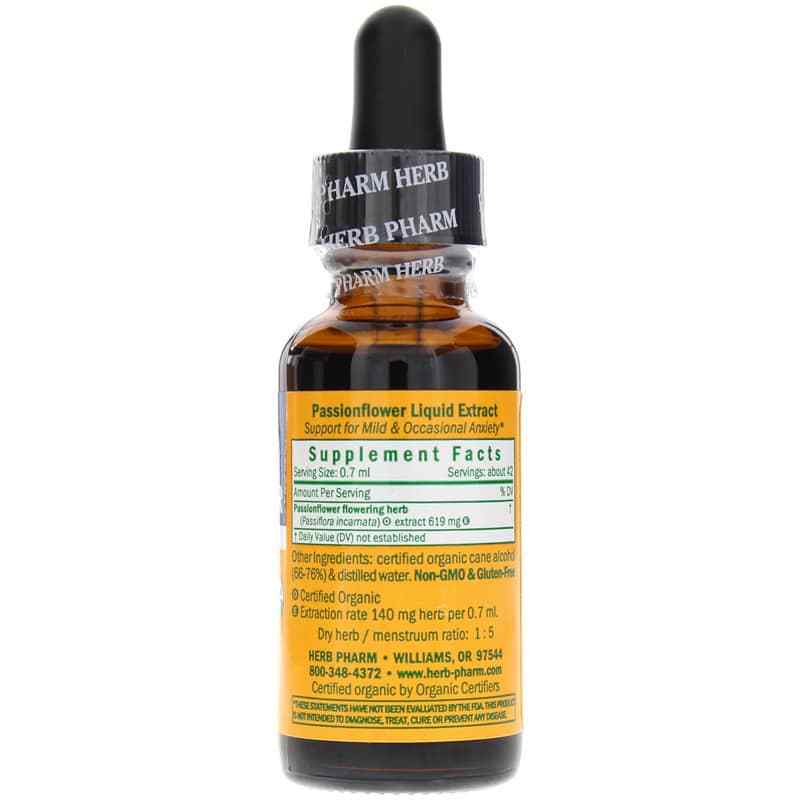 Passionflower Extract, 1 Oz, by Herb Pharm, image #2