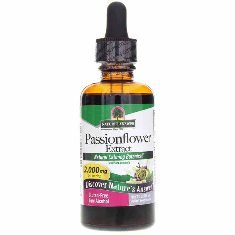 Passionflower Extract, 2 Oz, by Natures Answer