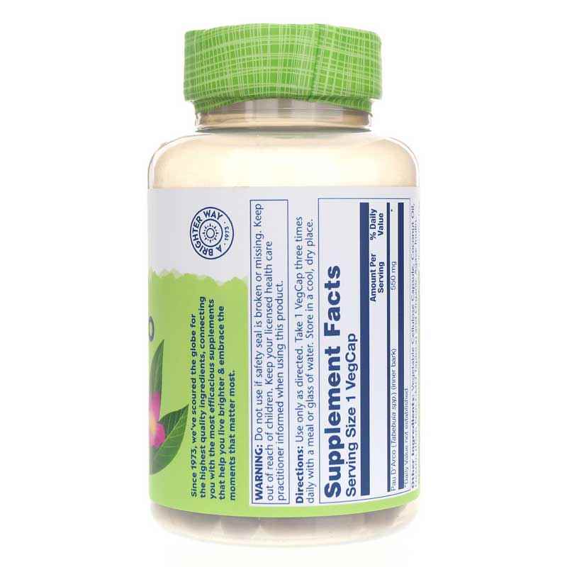 Pau D'Arco 550 Mg, by Solaray, image #2
