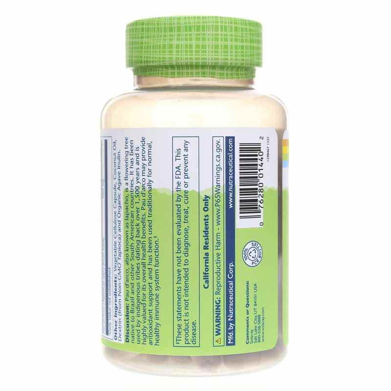 Pau D'Arco 550 Mg, by Solaray, image #4