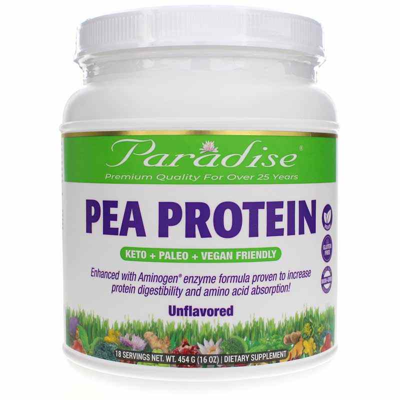 Pea Protein, Unflavored, by Paradise Herbs