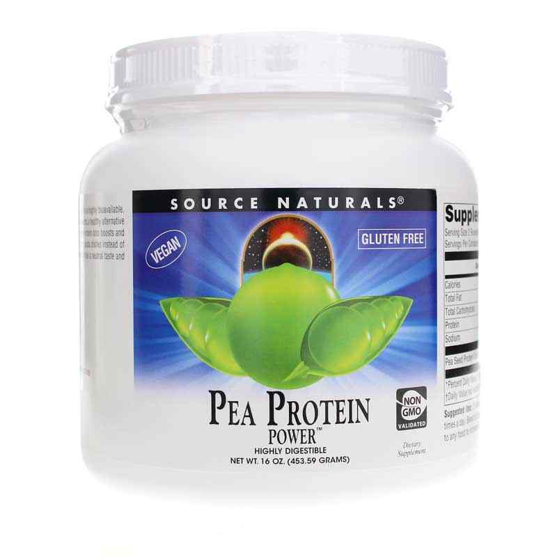 Pea Protein Power, 16 Oz, by Source Naturals