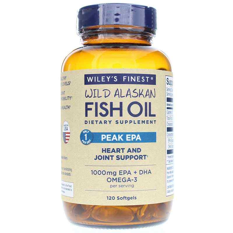 Peak EPA 1000 Mg, by Wiley's Finest