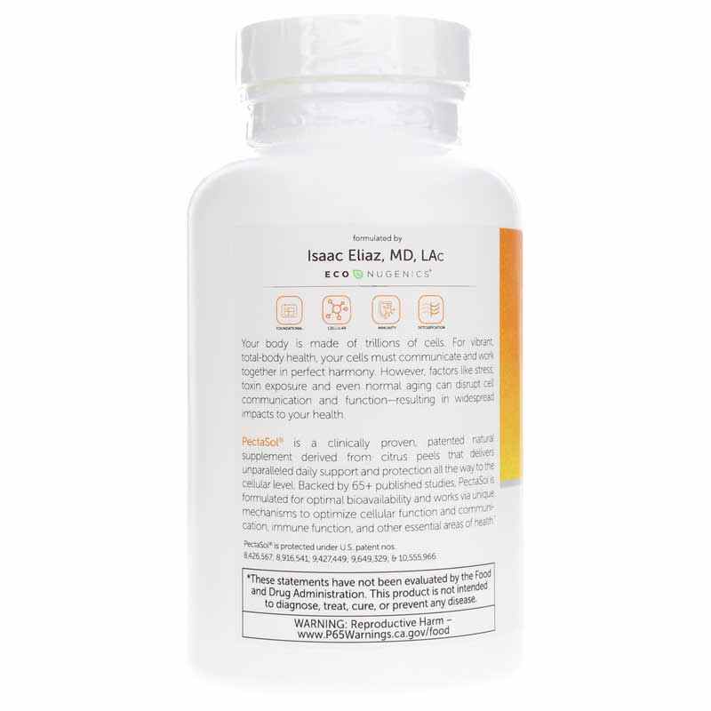 PectaSol Modified Citrus Pectin, 90 Capsules, by ecoNugenics, image #3