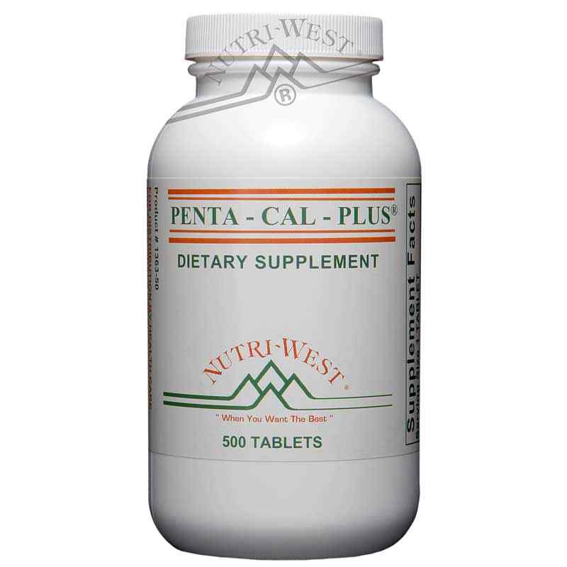Penta-Cal-Plus, 500 Tablets, by Nutri-West