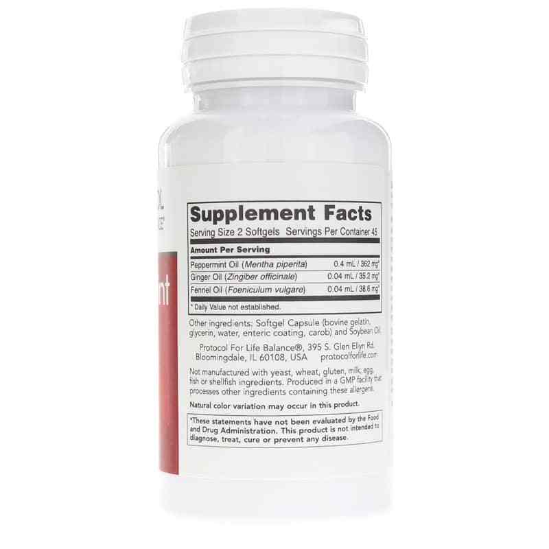 Peppermint Oil GI, by Protocol For Life Balance, image #2