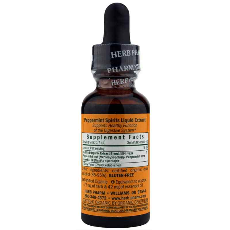 Peppermint Spirits, 1 Oz, by Herb Pharm, image #2