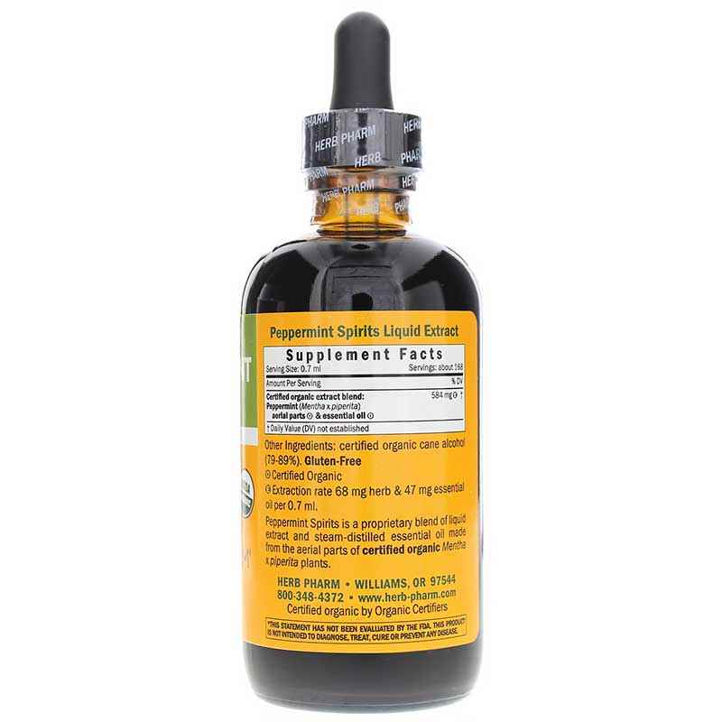 Peppermint Spirits, 4 Oz, by Herb Pharm, image #2