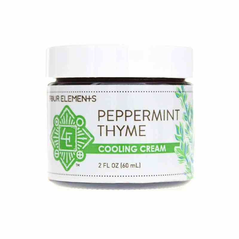 Peppermint Thyme Cooling Cream, by Four Elements