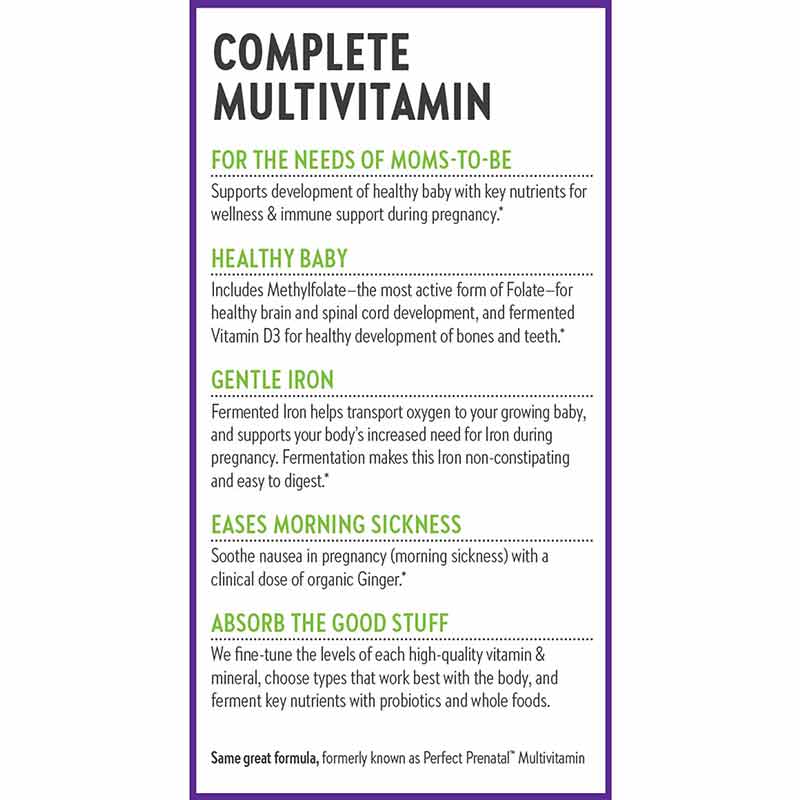 Perfect Prenatal Multivitamin, 192 Veg Tablets, by New Chapter, image #4