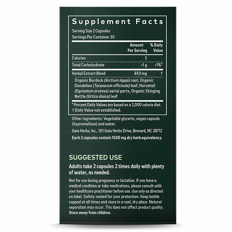 Period Bloat Support, by Gaia Herbs, image #2