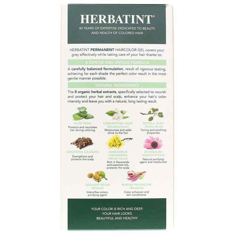 Permanent Hair Color Gel, 10C Swedish Blonde, by Herbatint, image #3