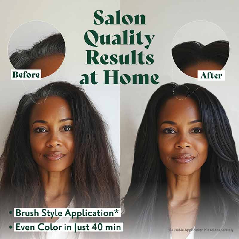 Permanent Hair Color Gel, 1N Black, by Herbatint, image #4