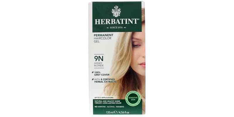 Permanent Hair Color Gel, 9N Honey Blonde, by Herbatint