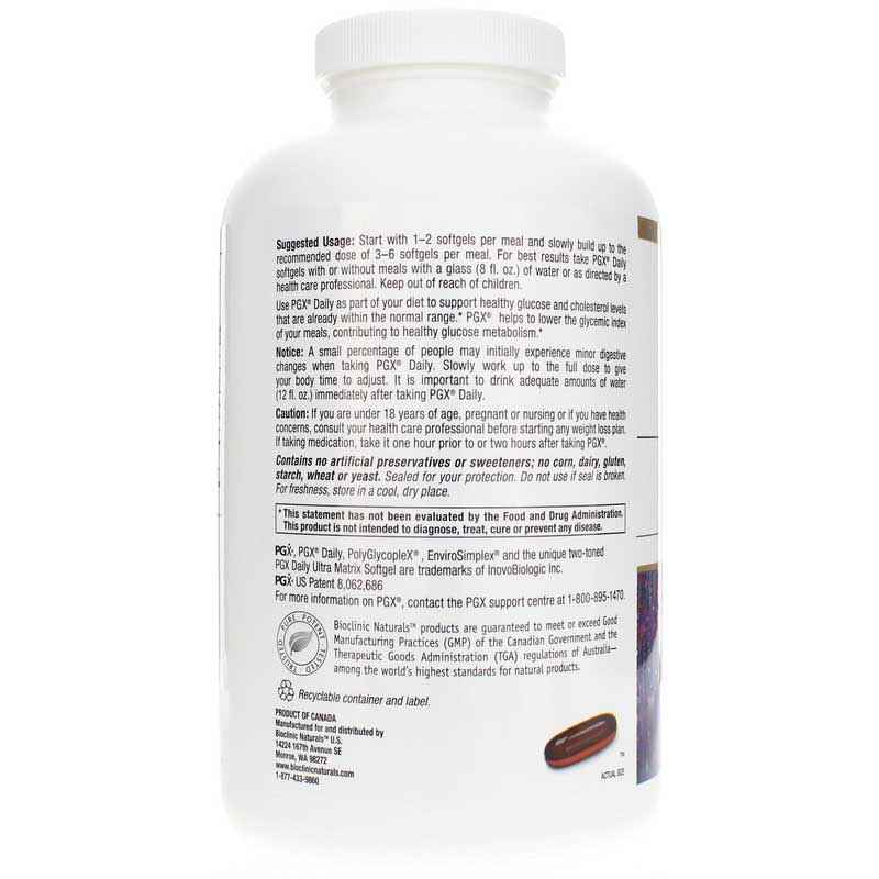 PGX Daily Ultra Matrix, 360 Softgels, by Bioclinic Naturals, image #3