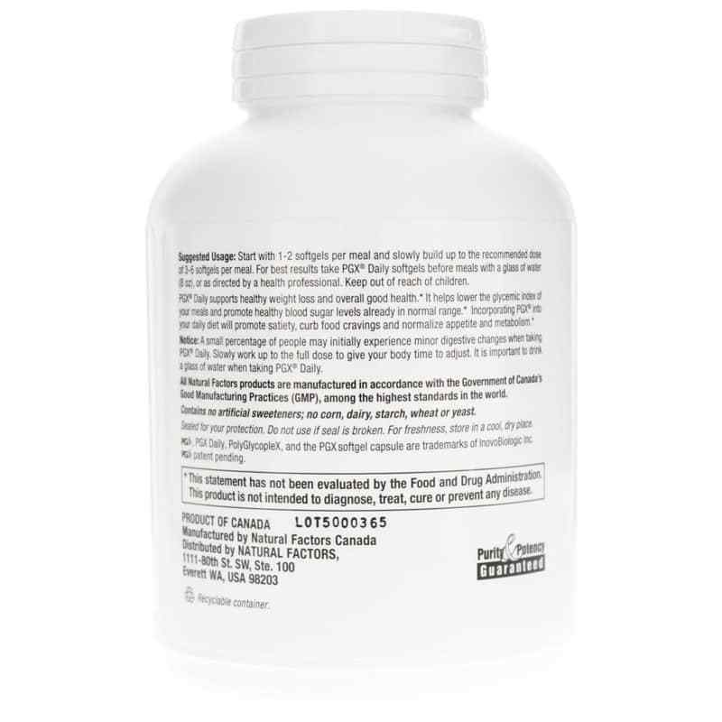 PGX Daily Ultra Matrix, 120 Softgels, by Natural Factors, image #3