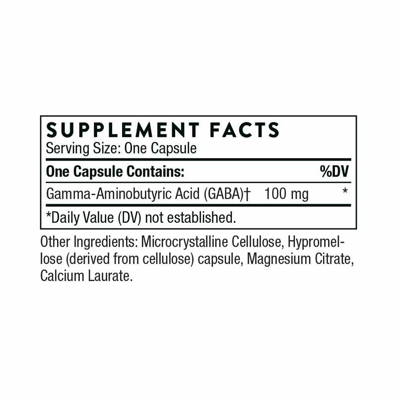 PharmaGABA-100, by Thorne Research, image #3