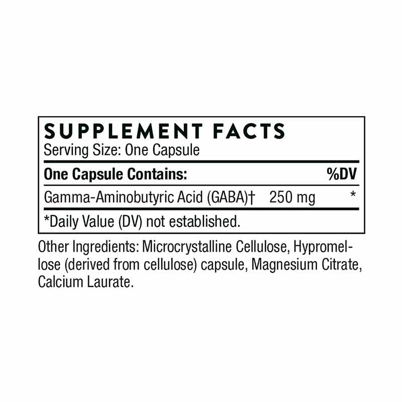 PharmaGABA-250, by Thorne Research, image #3