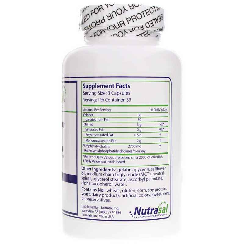 PhosChol 900 Mg, 100 Gelatin Capsules, by Nutrasal, image #2