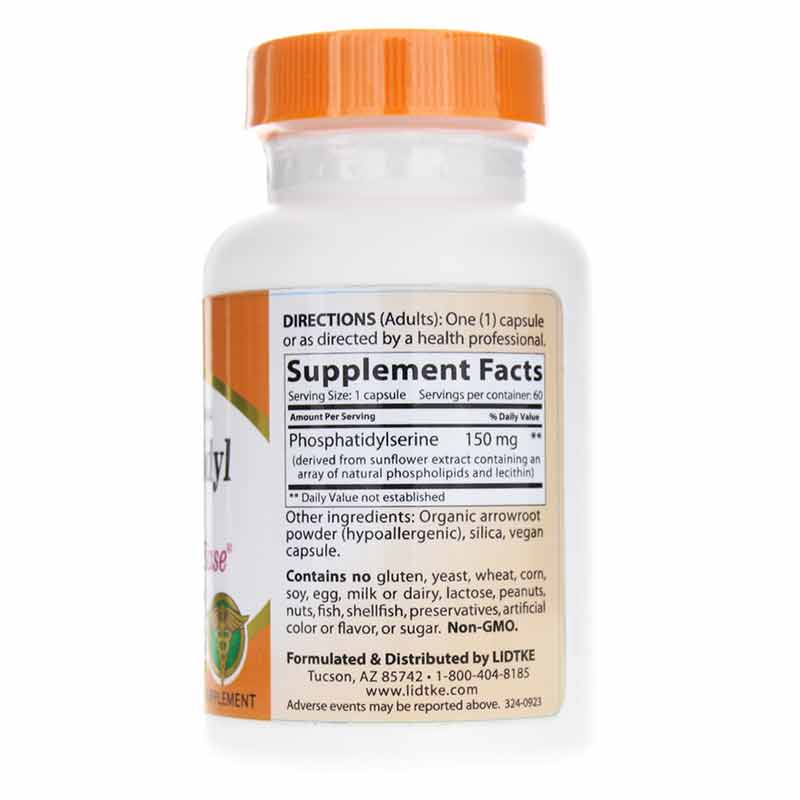 Phosphatidyl Serine, MemorEase, by Lidtke, image #2