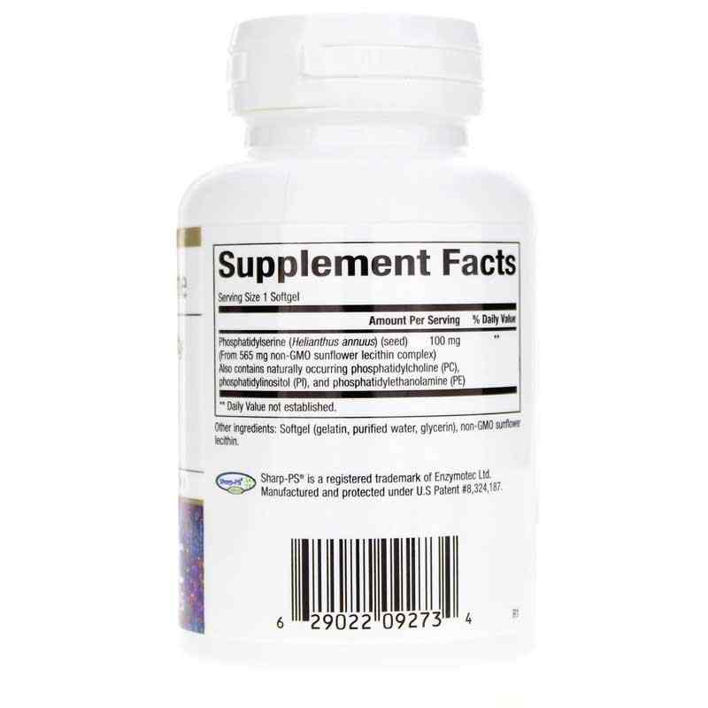 Phosphatidylserine 100 Mg, by Bioclinic Naturals, image #2