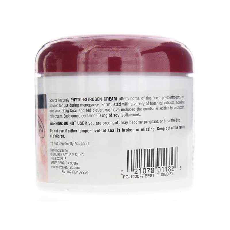 Phyto Estrogen Cream, 4 Oz, by Source Naturals, image #2