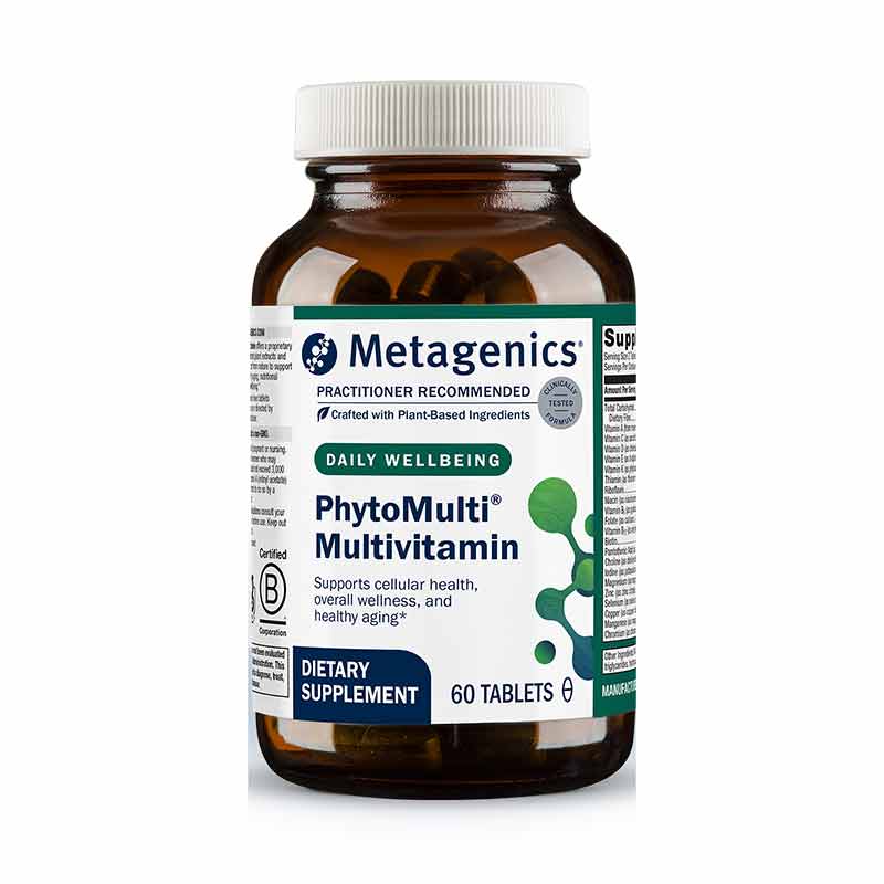 PhytoMulti Multivitamin, 60 Tablets, by Metagenics