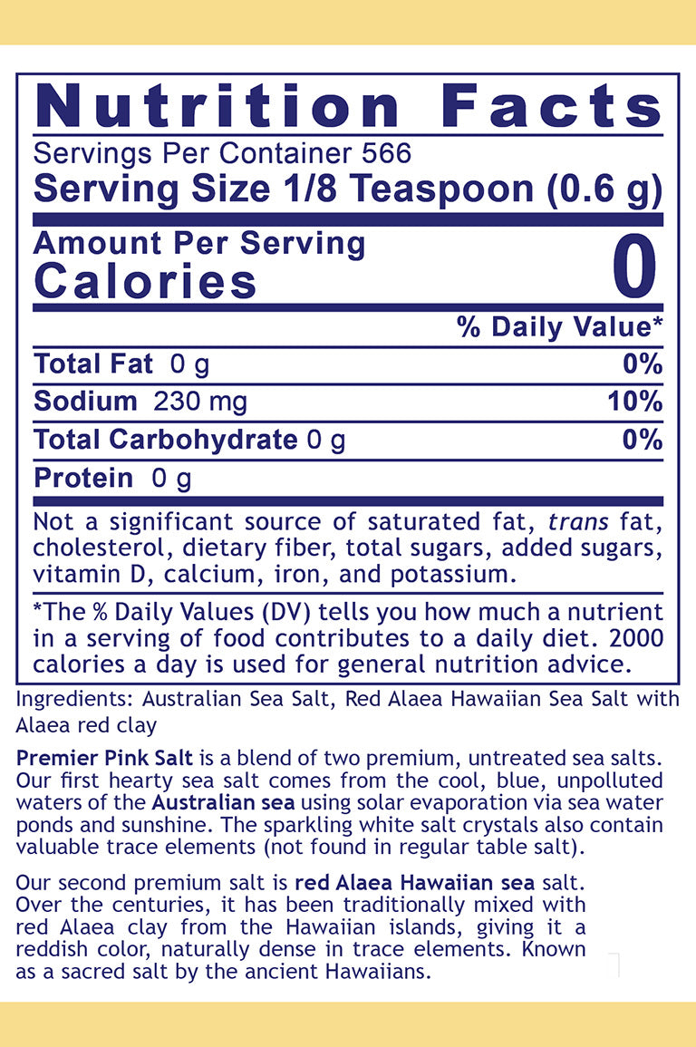 Pink Salt, 12 Oz, by Premier Research Labs