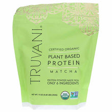 Plant Based Protein, Matcha, 10 Servings, by Truvani