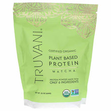 Plant Based Protein, Matcha, 20 Servings, by Truvani