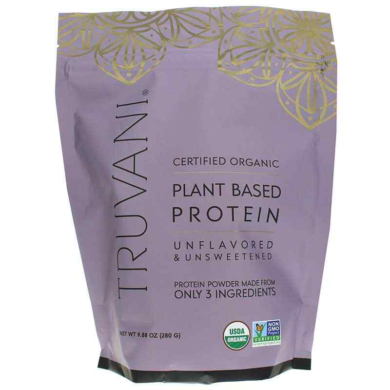 Plant Based Protein, Unflavored, 10 Servings, by Truvani