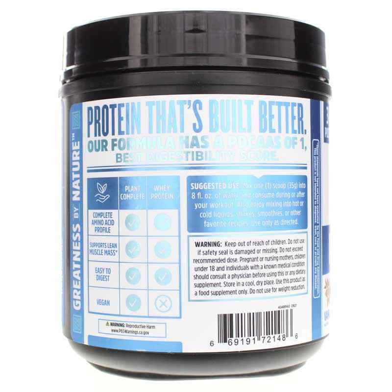Plant Complete Optimal Absorption Vegan Protein, Vanilla, by Zhou Nutrition, image #3