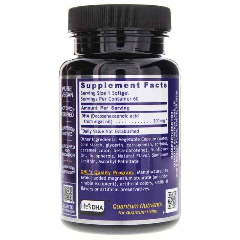 Plant DHA, by Quantum Nutrition Labs, image #2