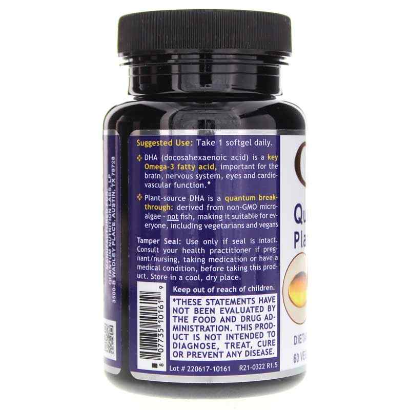 Plant DHA, by Quantum Nutrition Labs, image #3