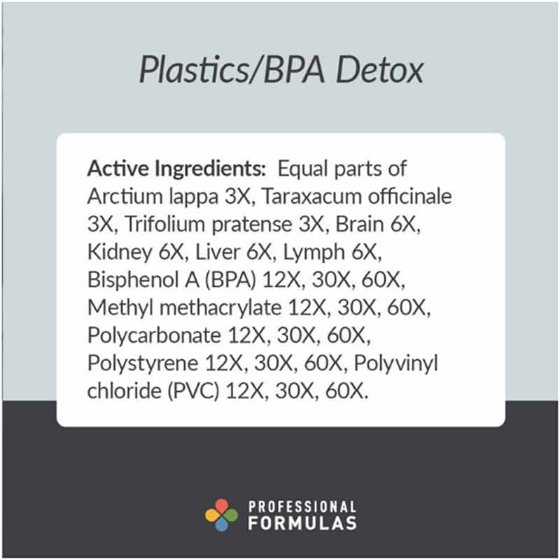 Plastics/BPA Detox, by Professional Formulas, image #2