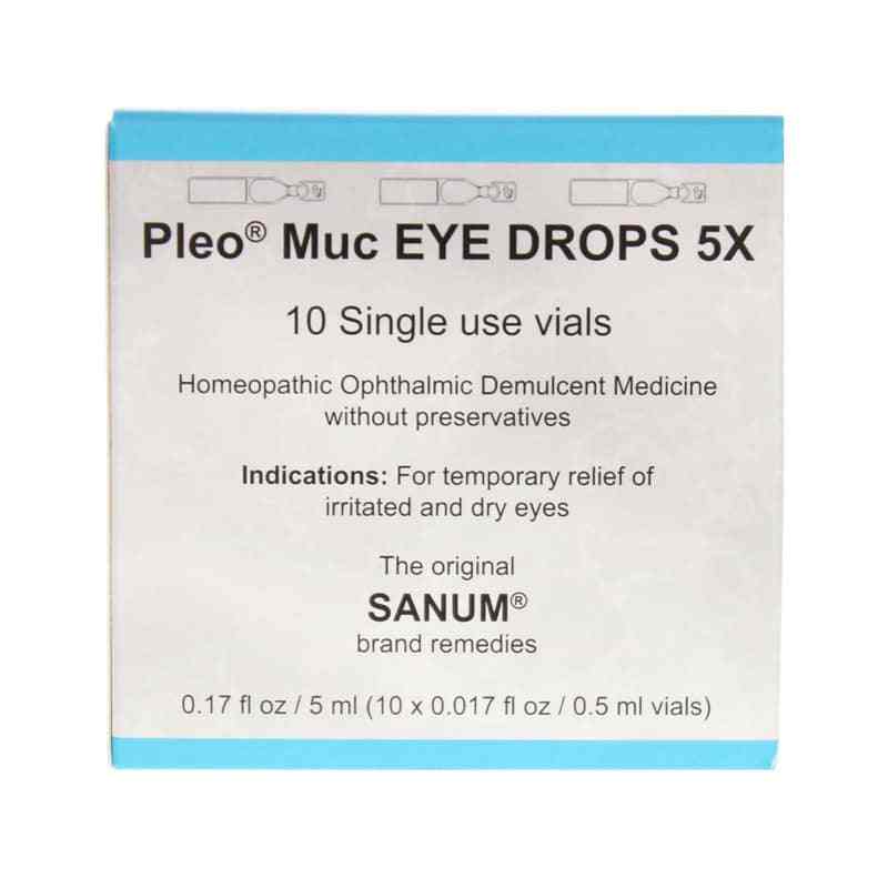 Pleo Muc Eye Drops 5X, by Sanum