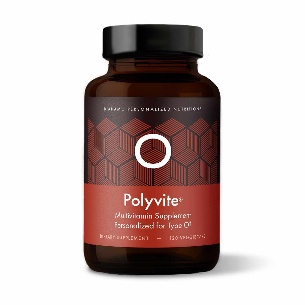 Polyvite Multivitamin Type O, 120 Capsules, by D Adamo Personalized Nutrition