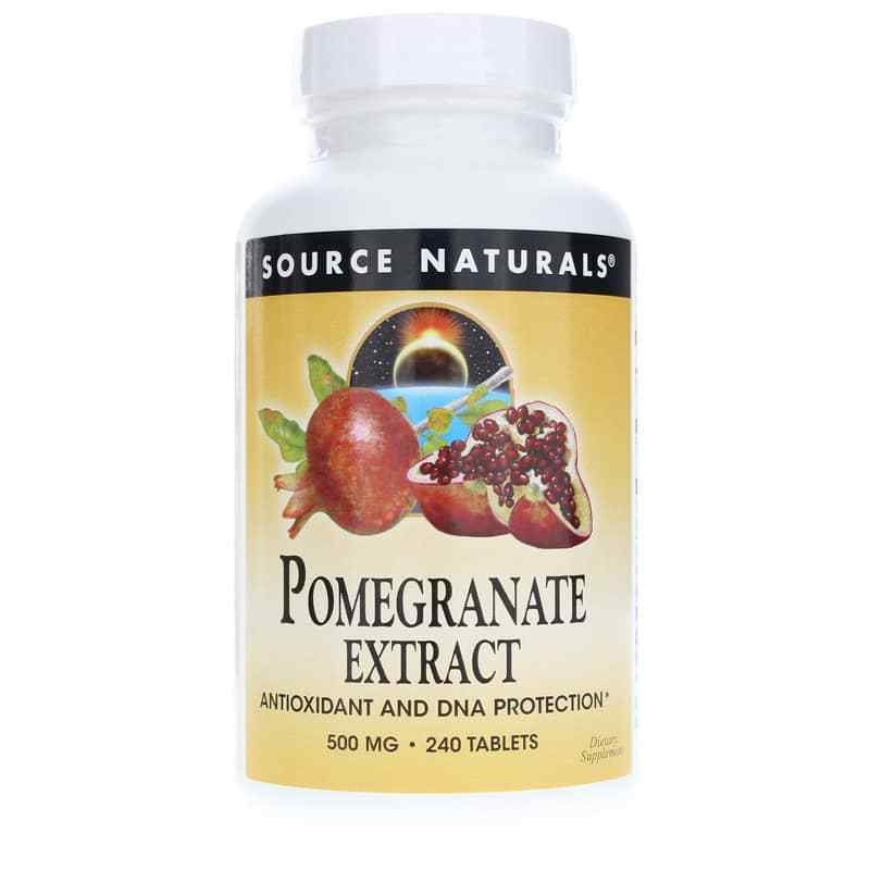 Pomegranate Extract 500 Mg, by Source Naturals