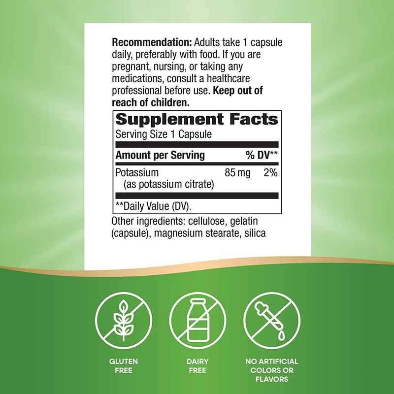 Potassium Complex, by Natures Way, image #4