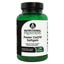 Power Q-Gel 100 Mg CoQ10 with Vitamin E & Beta Carotene, 120 Softgels, by Nutritional Frontiers