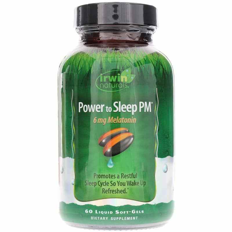 Power to Sleep PM with 6 Mg Melatonin, by Irwin Naturals