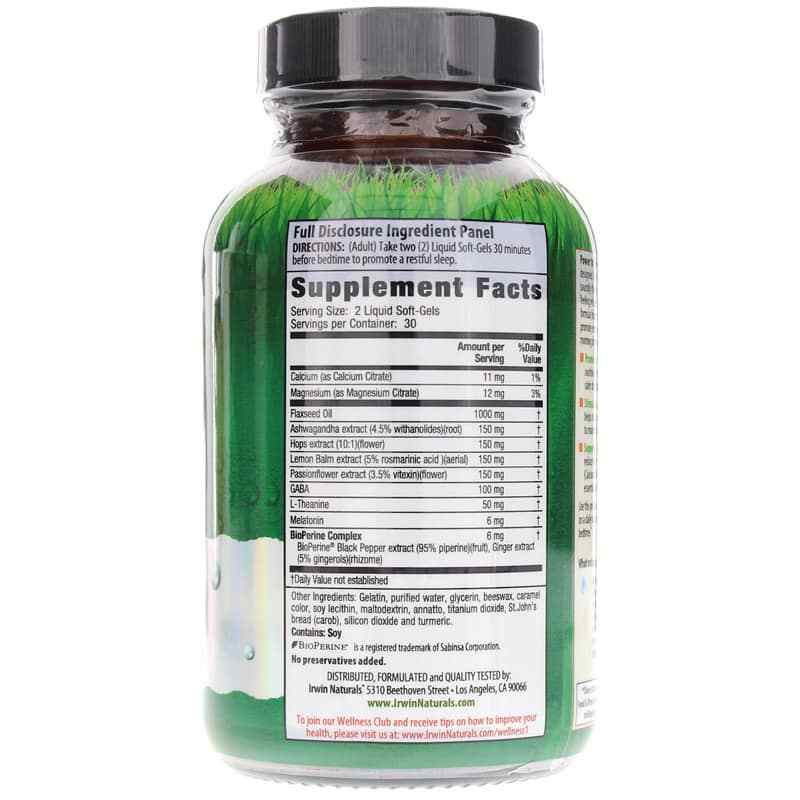 Power to Sleep PM with 6 Mg Melatonin, by Irwin Naturals, image #2