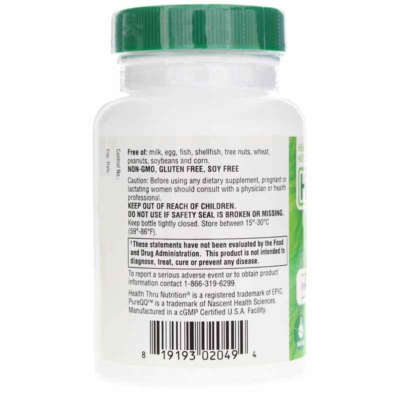 PQQ 20 Mg, 120 Veg Capsules, by Health Thru Nutrition, image #3