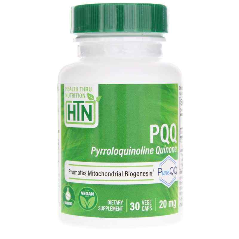 PQQ 20 Mg, 30 Veg Capsules, by Health Thru Nutrition