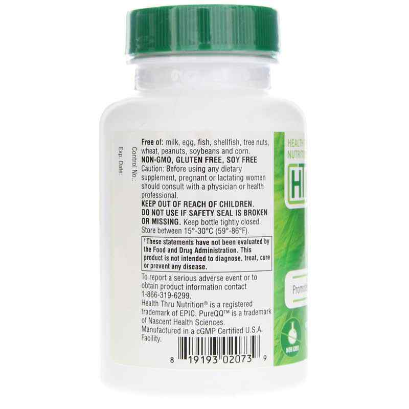 PQQ 20 Mg, 60 Veg Capsules, by Health Thru Nutrition, image #3