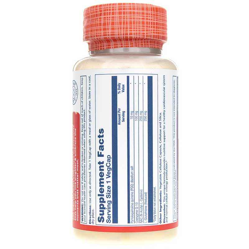 PQQ CoQ-10 with NAC & Glutathione, by Solaray, image #3