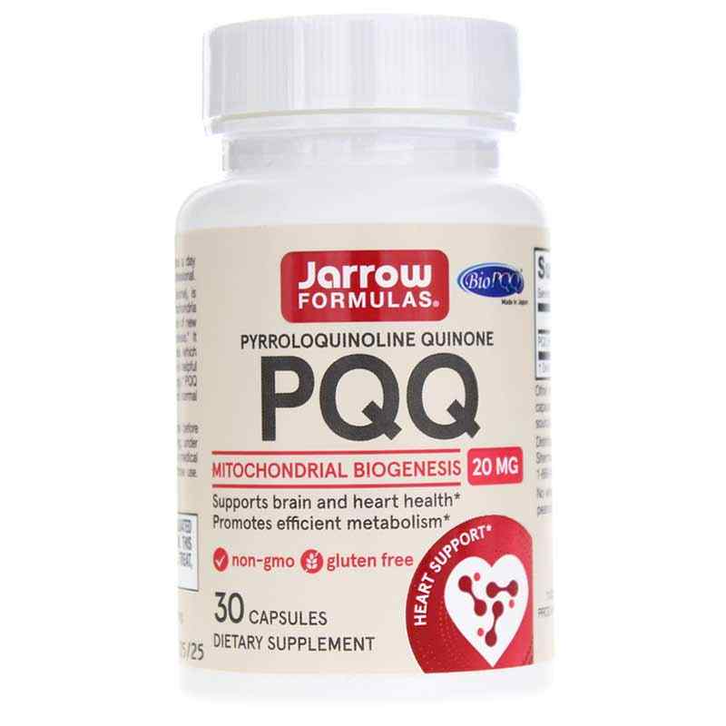 PQQ Pyrroloquinoline quinone 20 Mg, 30 Capsules, by Jarrow Formulas